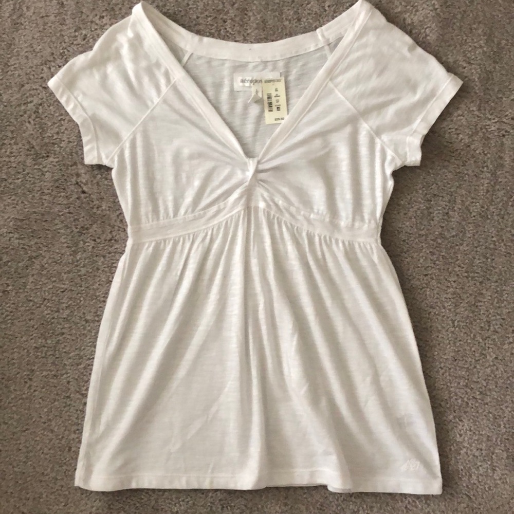 Aeropostale white top.  NWT